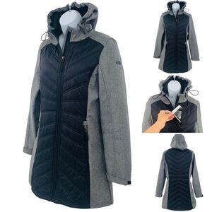 CB Sportswear Puffer/Perfomance Long Length Jacket Sz. M